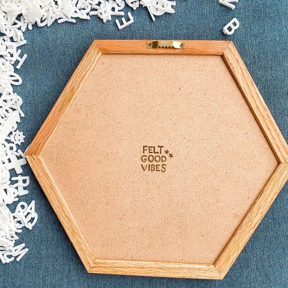 Wooden Letterboards Set of 2 Pink and Light Blue Home Decor - Picture 8 of 10